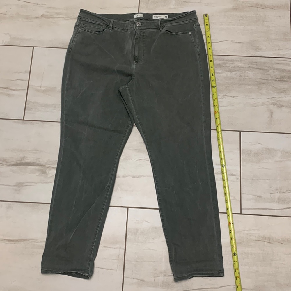 J Jill Authentic Fit Slim Ankle Jeans